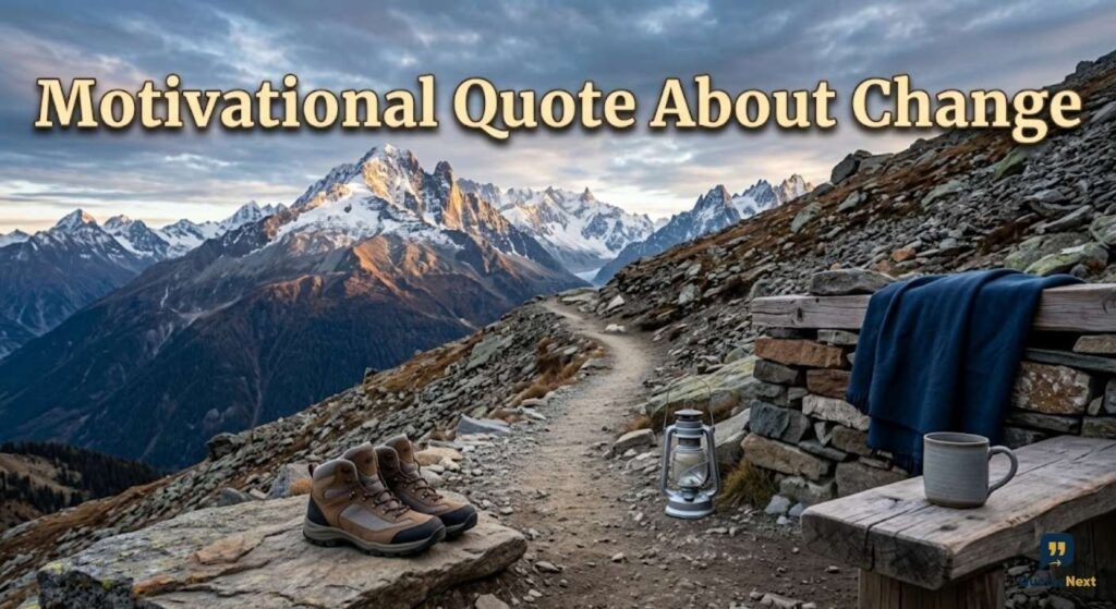 Motivational Quote About Change