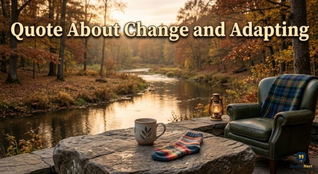 Quote About Change and Adapting