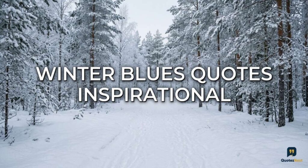  Winter Blues Quotes Inspirational